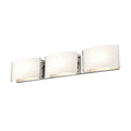 DVI LIGHTING VANGUARD 3 LED SCONCE CHROME DVP1797CH-OP