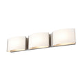 DVI LIGHTING VANGUARD 3 LED SCONCE SATIN NICKEL DVP1797SN-OP