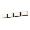 DVI LIGHTING VANGUARD 4 LED SCONCE EBONY DVP1798EB-OP