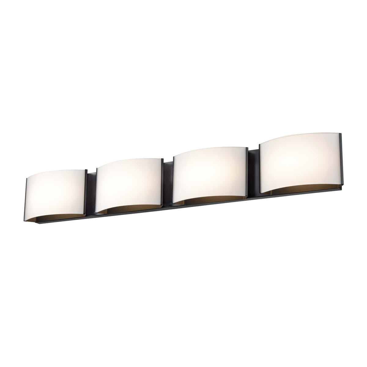 DVI LIGHTING VANGUARD 4 LED SCONCE EBONY DVP1798EB-OP