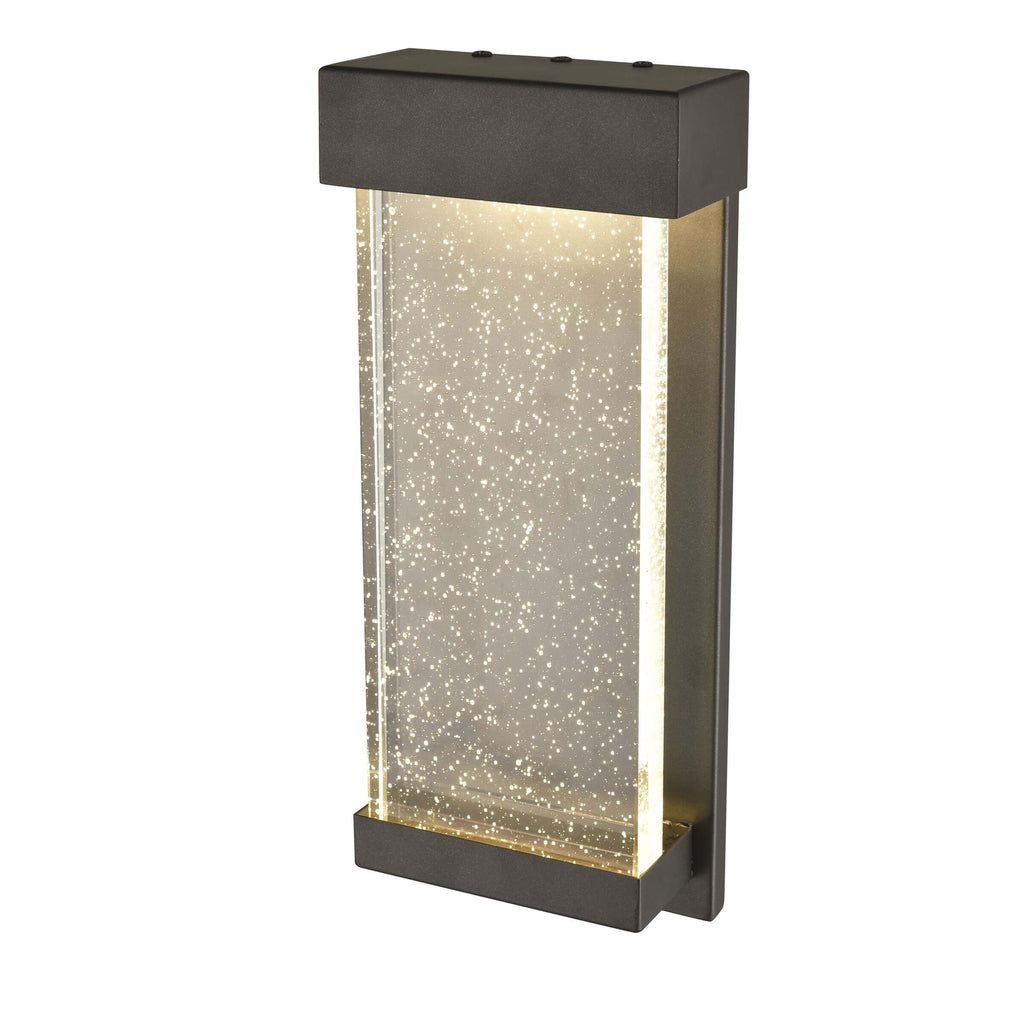 DVI LIGHTING NIEUPORT LED MEDIUM SCONCE OUTDOOR DVP23972BK-SDY