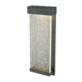 DVI LIGHTING NIEUPORT LED MEDIUM SCONCE OUTDOOR DVP23973BK-SDY