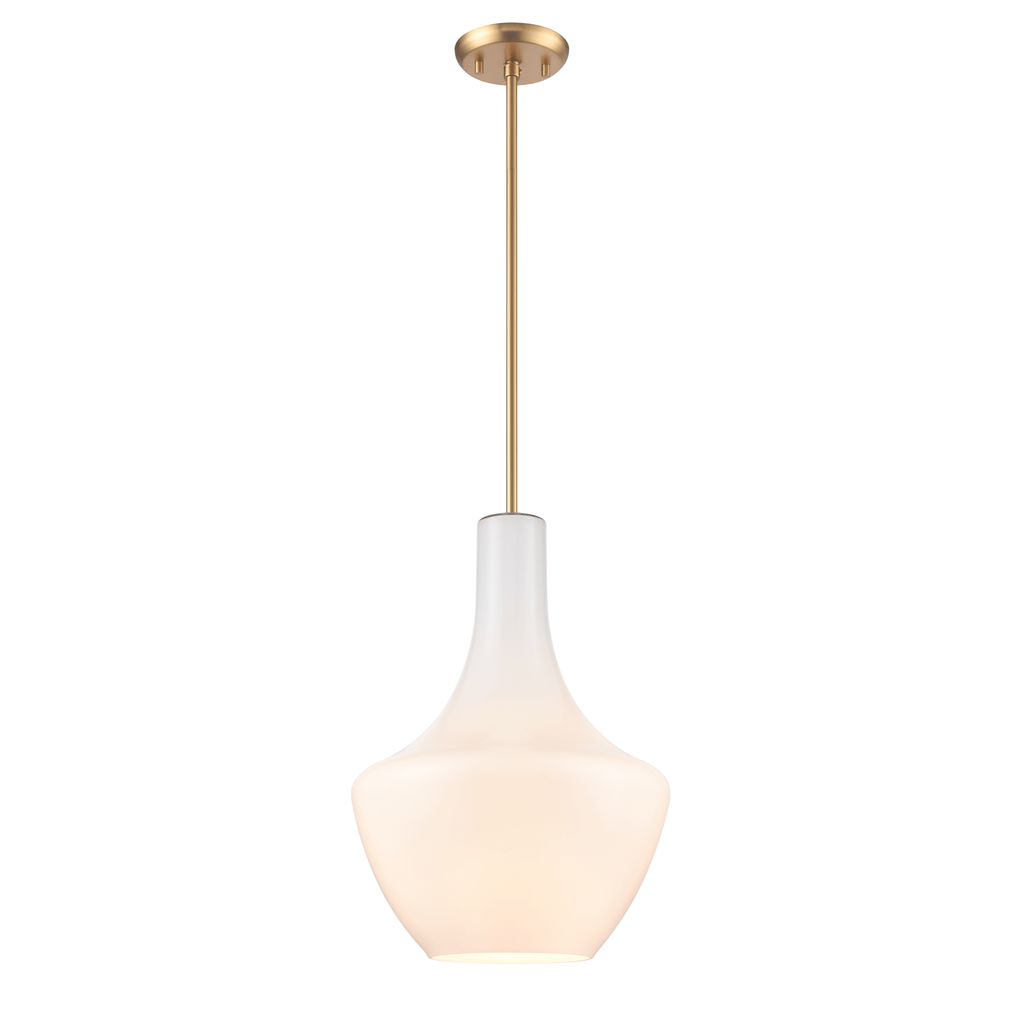 DVI LIGHTING ST. JULIAN 12" PENDANT BRASS DVP25810BR-TO