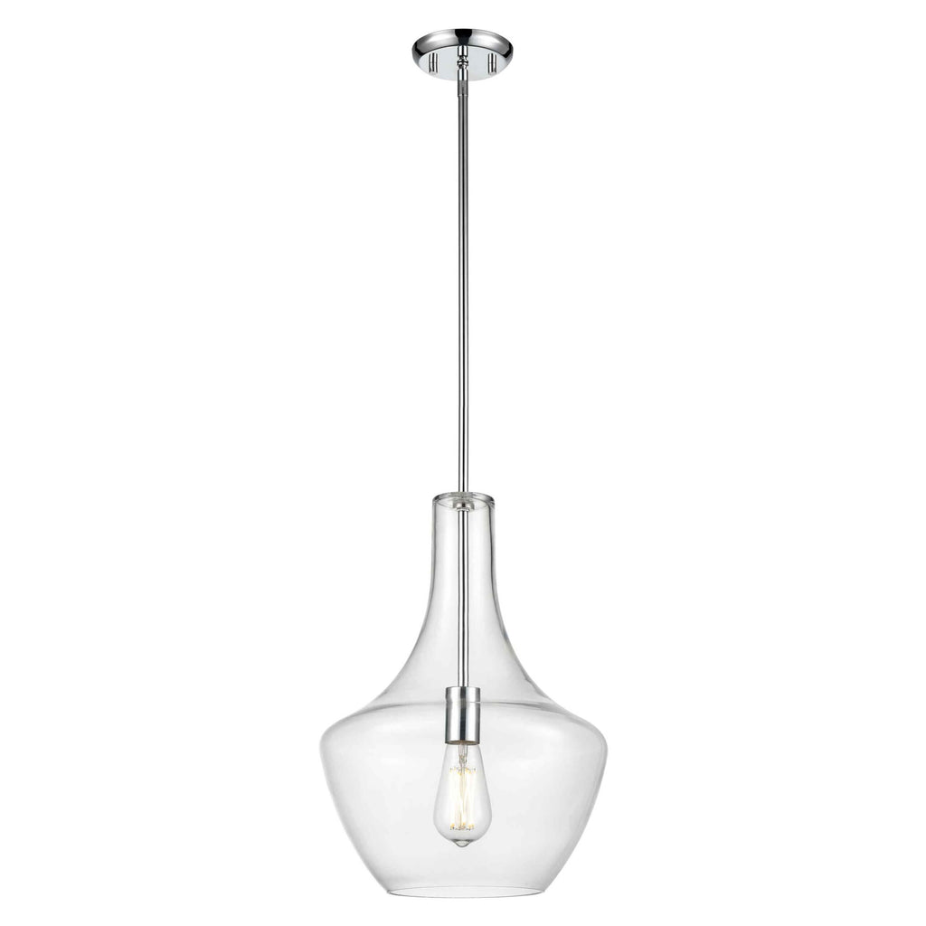 DVI LIGHTING ST. JULIAN 12" PENDANT CHROME DVP25810CH-CL