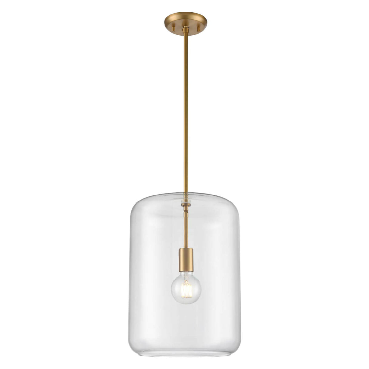 DVI LIGHTING ST. JULIAN PENDANT BRASS DVP25821BR-CL