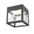 DVI LIGHTING BISHOP LED OUTDOOR FLUSH MOUNT DVP26970BK-HNC