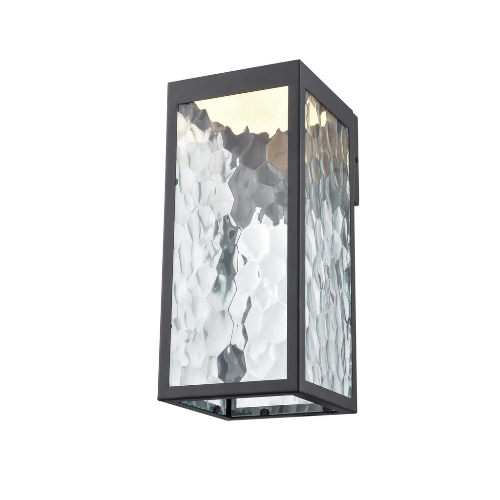 DVI LIGHTING BISHOP LED OUTDOOR 15" SCONCE DVP26972BK-HNC