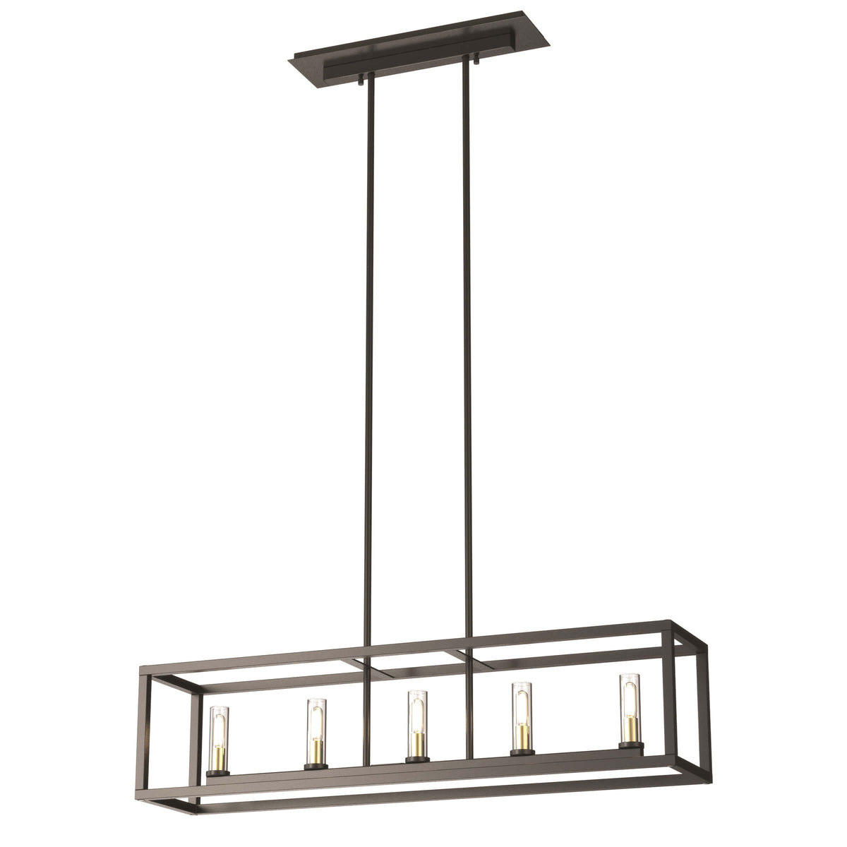 DVI LIGHTING SAMBRE 5 LIGHT LINEAR GRAPHITE DVP28102MF/GR-CL