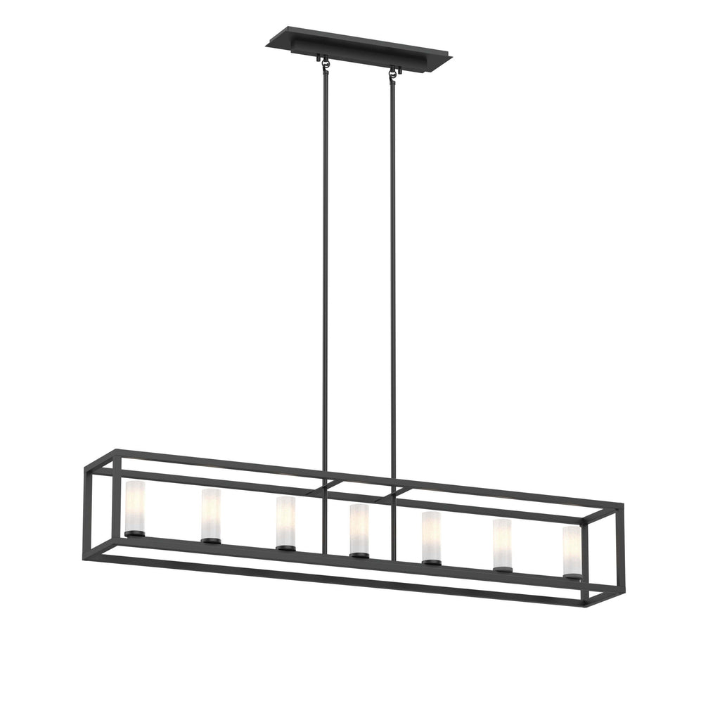 DVI LIGHTING SAMBRE 7 LIGHT LINEAR EBONY DVP28104EB-OP