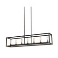 DVI LIGHTING SAMBRE 7 LIGHT LINEAR GRAPHITE DVP28104MF/GR-CL