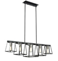 DVI LIGHTING CAPE BRETON 5 LT LINEAR EBONY DVP29004MF+EB