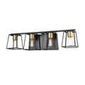 DVI LIGHTING CAPE BRETON 4 LT VANITY EBONY DVP29044MF+EB