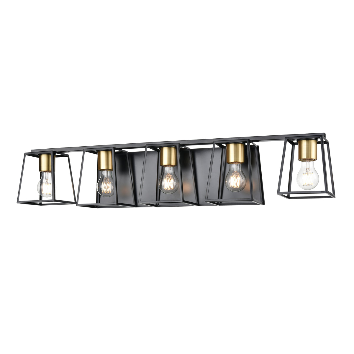 DVI LIGHTING CAPE BRETON 5 LT VANITY EBONY DVP29055MF+EB
