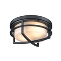 DVI LIGHTING FIVE POINTS OUTDOOR FLUSH MOUNT DVP29974BK-OP