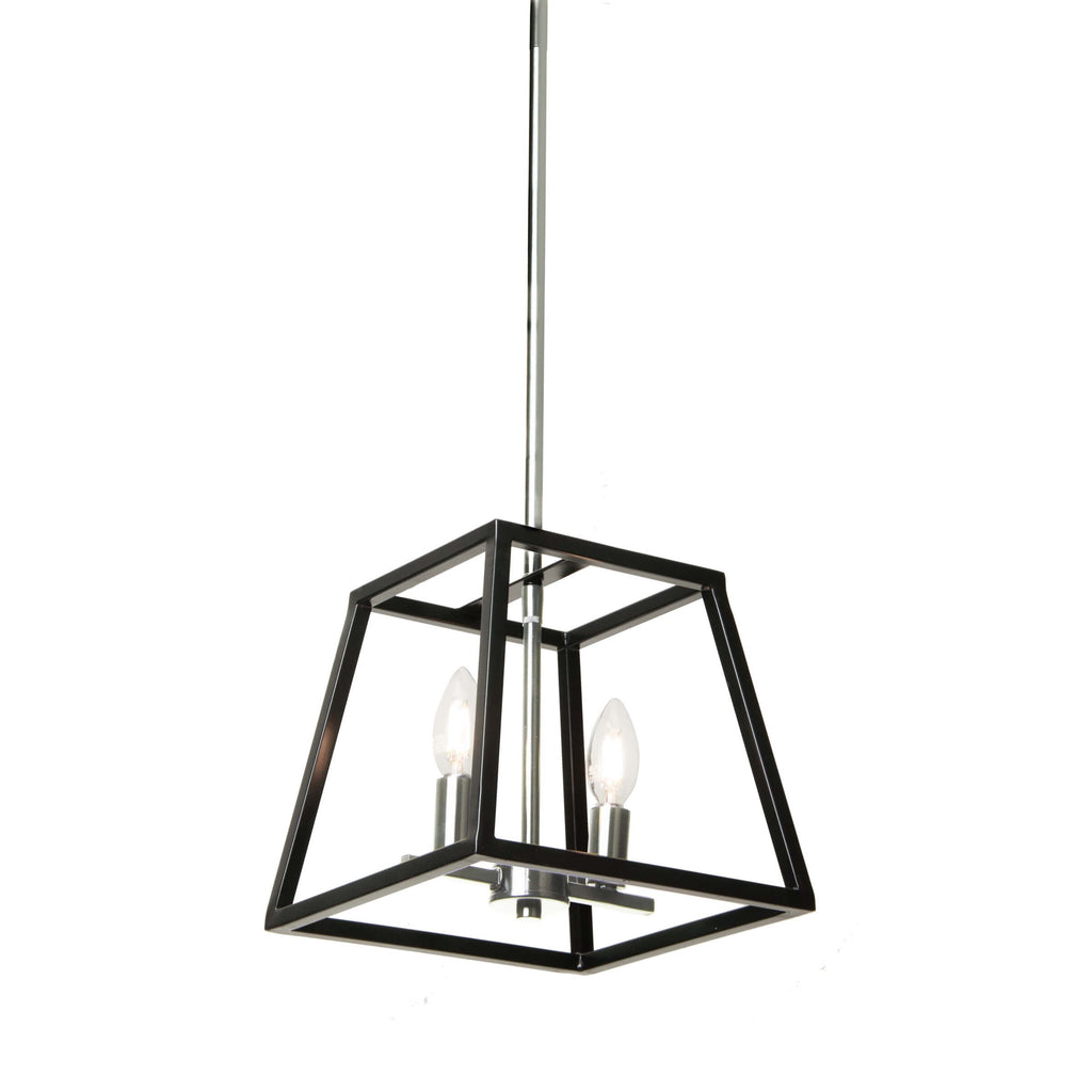 DVI LIGHTING LAURENTIAN 2 LT PENDANT DVP30021SN+GR