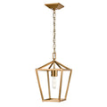 DVI LIGHTING LUNDY'S LANE MINI-PENDANT BRASS DVP30120MF+BR