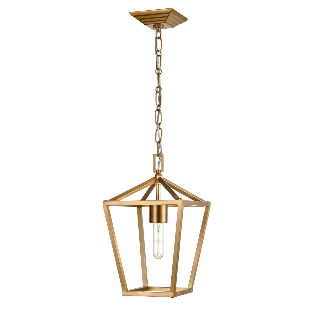 DVI LIGHTING LUNDY'S LANE MINI-PENDANT BRASS DVP30120MF+BR