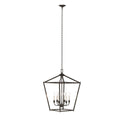 DVI LIGHTING LUNDY'S LANE 6 LT FOYER GRAPHITE DVP30148MF+GR