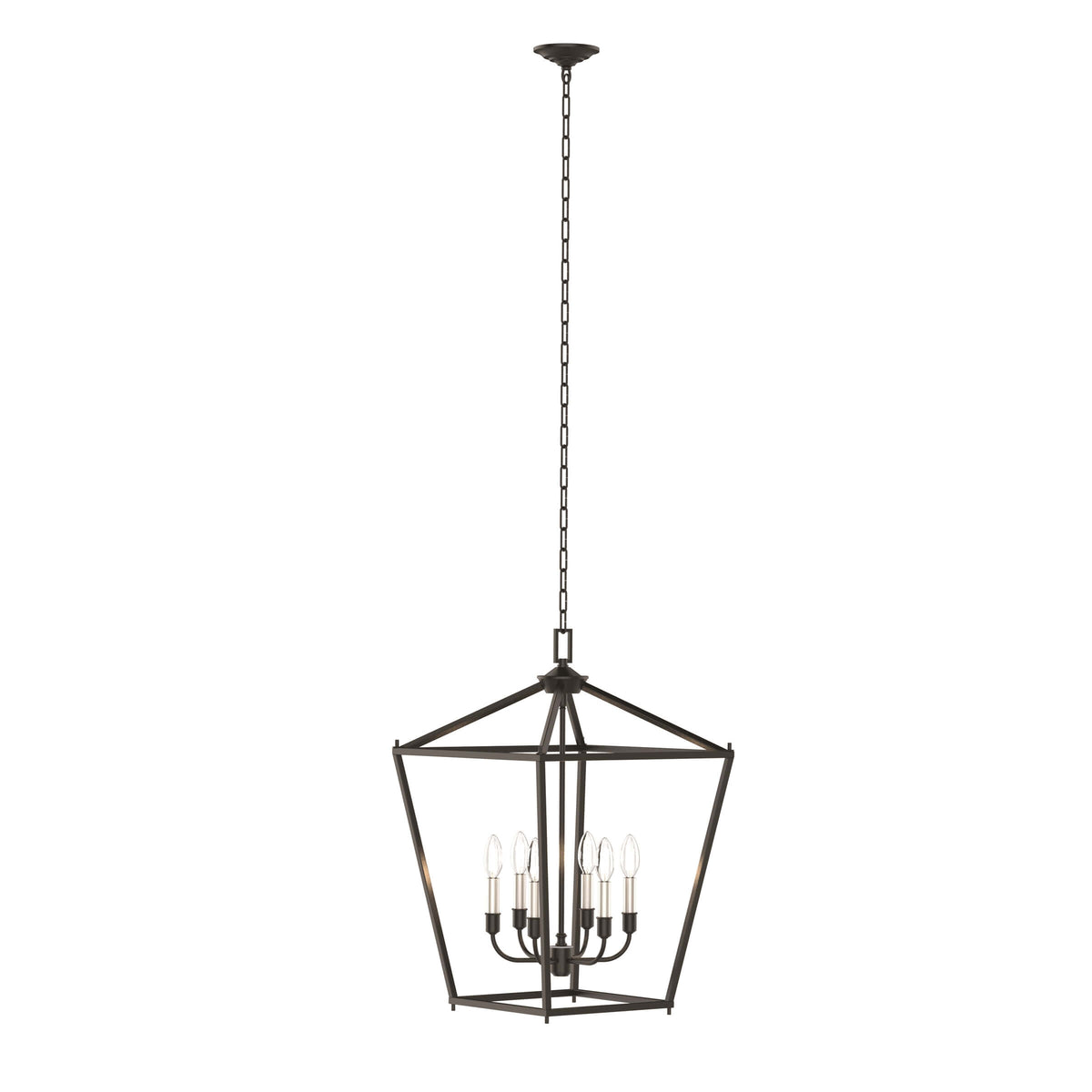 DVI LIGHTING LUNDY'S LANE 6 LT FOYER GRAPHITE DVP30148MF+GR