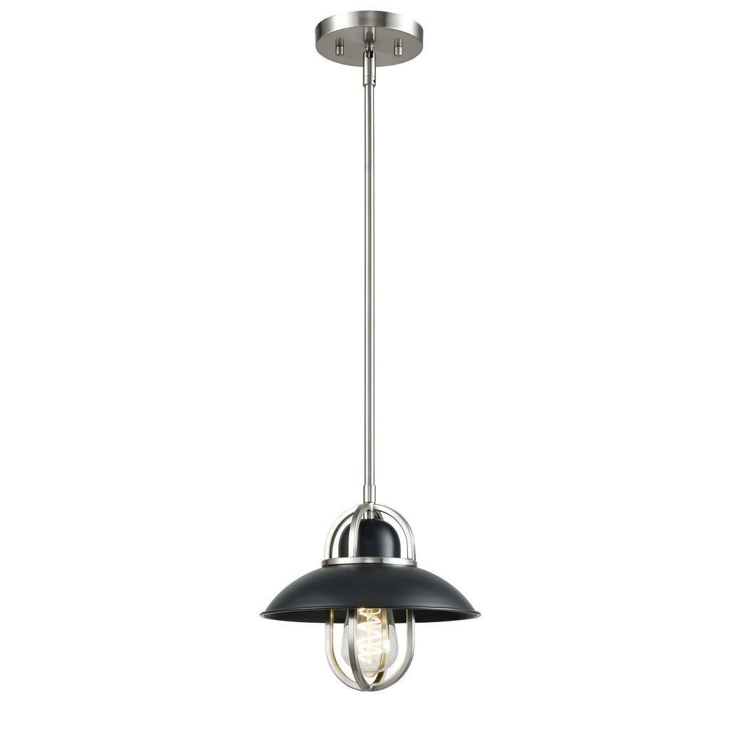 DVI LIGHTING PEGGY'S COVE MINI PENDANT SATIN NICKEL DVP31021GR+SN
