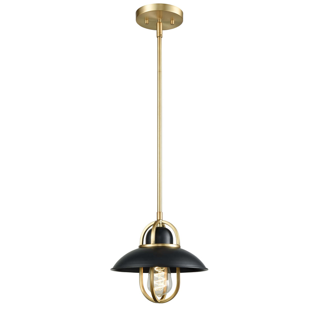 DVI LIGHTING PEGGY'S COVE MINI PENDANT VENETIAN BRASS DVP31021GR+VBR
