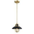 DVI LIGHTING PEGGY'S COVE MINI PENDANT VENETIAN BRASS DVP31021GR+VBR