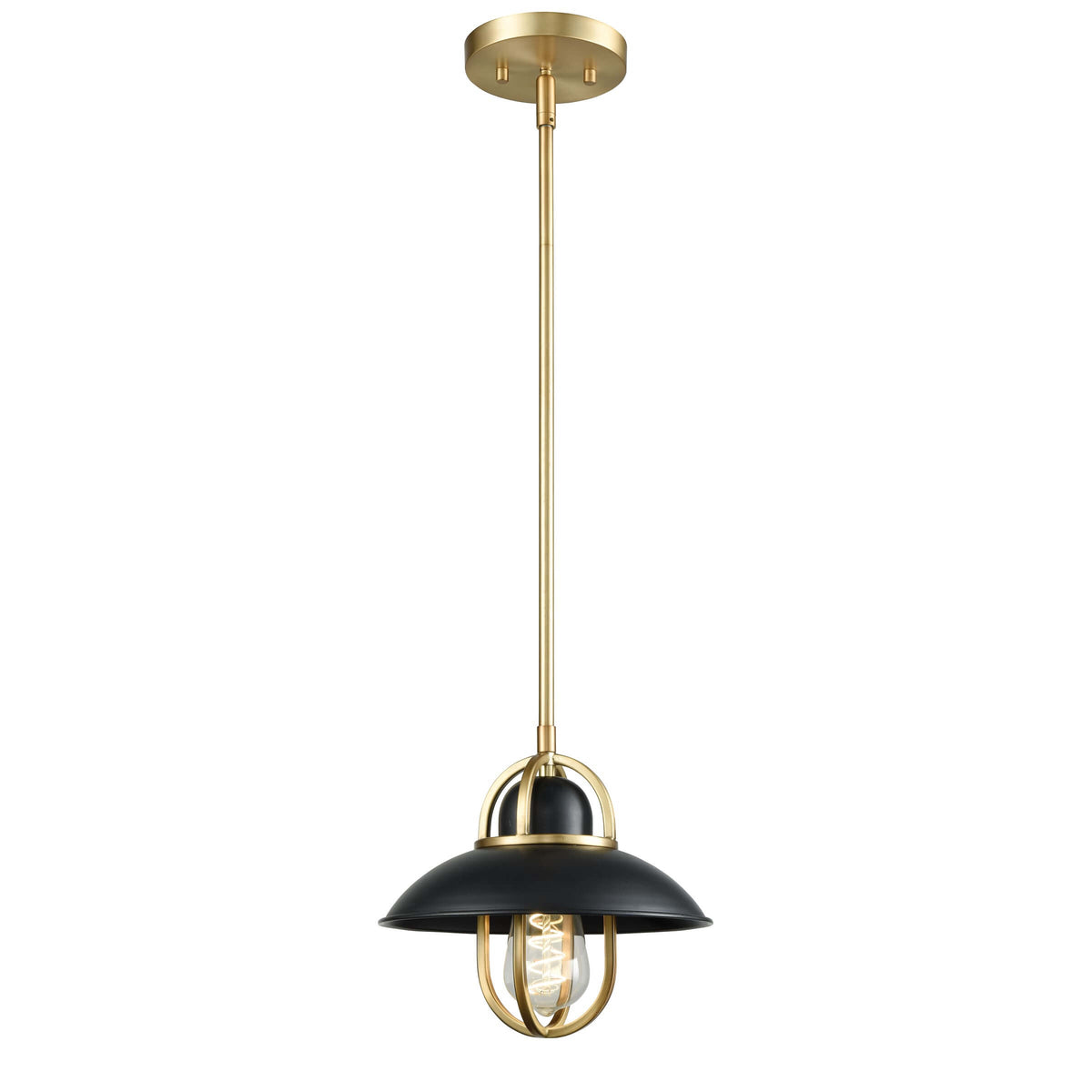 DVI LIGHTING PEGGY'S COVE MINI PENDANT VENETIAN BRASS DVP31021GR+VBR