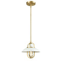 DVI LIGHTING PEGGY'S COVE MINI PENDANT VENETIAN BRASS DVP31021MW+VBR