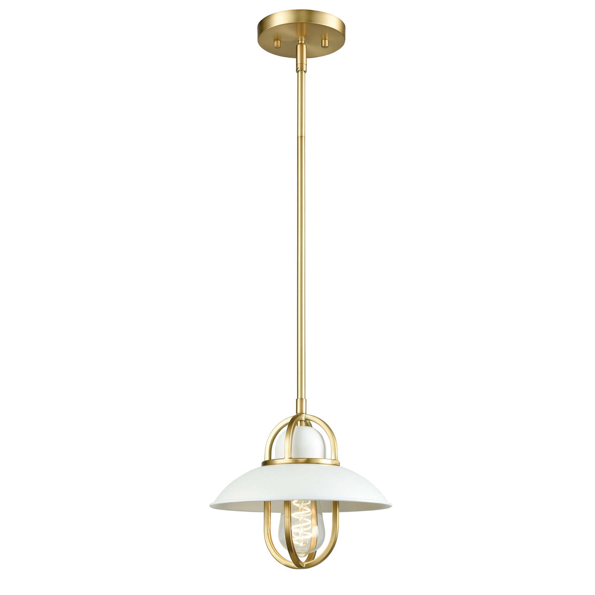 DVI LIGHTING PEGGY'S COVE MINI PENDANT VENETIAN BRASS DVP31021MW+VBR