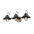 DVI LIGHTING PEGGY'S COVE 3 LT VANITY SATIN NICKEL DVP31043GR+SN