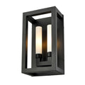 DVI LIGHTING AJAX OUTDOOR 2 LT SCONCE DVP31172BK-OP
