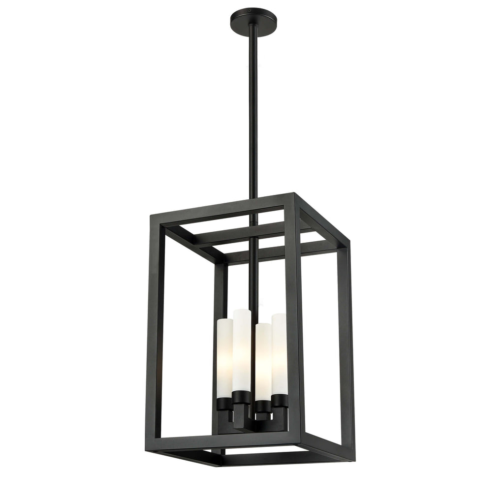 DVI LIGHTING AJAX OUTDOOR 4 LT FOYER  DVP31176BK-OP