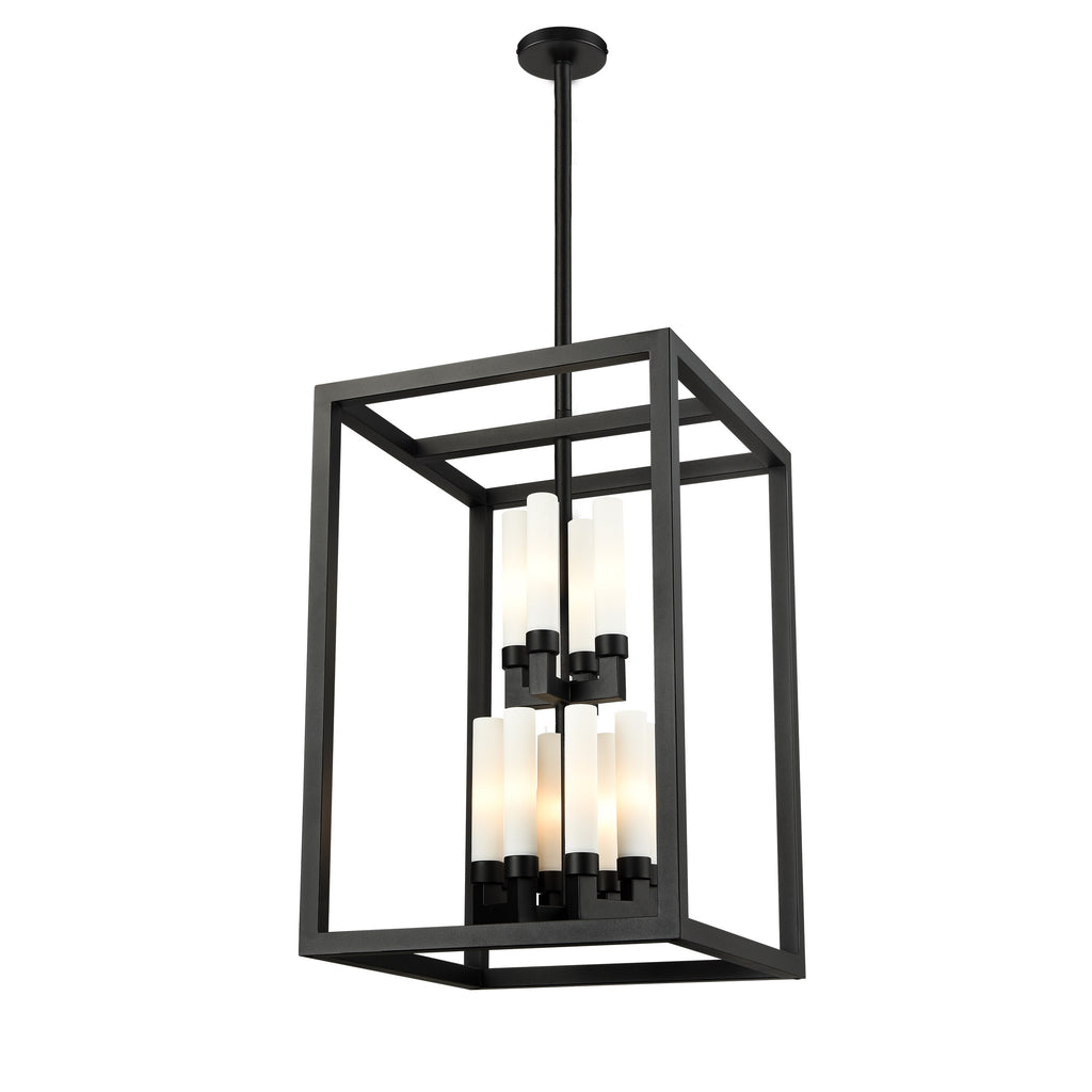 DVI LIGHTING AJAX OUTDOOR 12 LT FOYER  DVP31177BK-OP