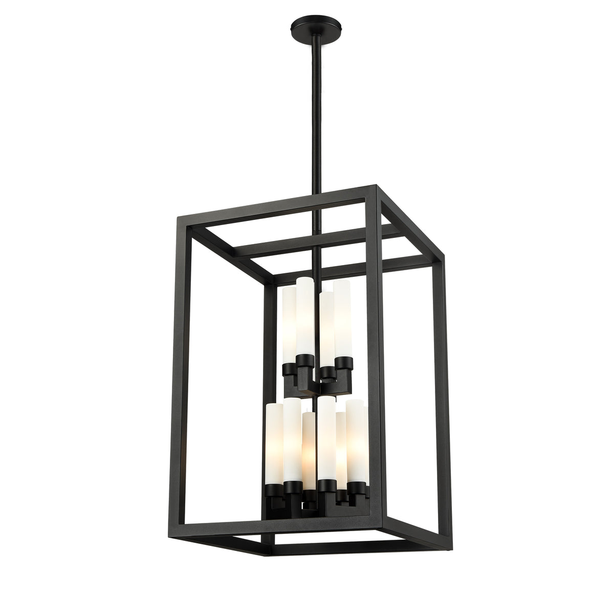 DVI LIGHTING AJAX OUTDOOR 12 LT FOYER  DVP31177BK-OP