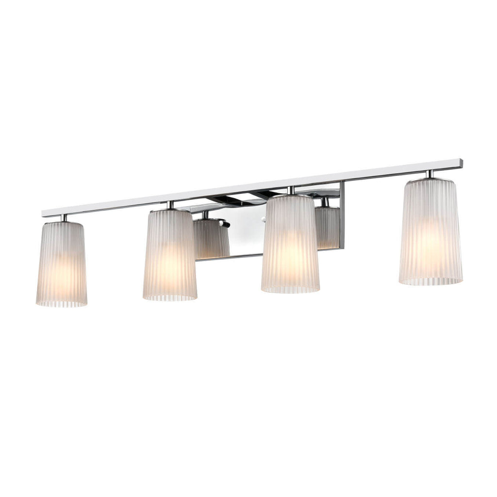 DVI LIGHTING LUCA 4 LIGHT VANITY CHROME  DVP31344CH-RICE