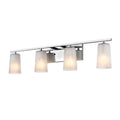 DVI LIGHTING LUCA 4 LIGHT VANITY CHROME  DVP31344CH-RICE
