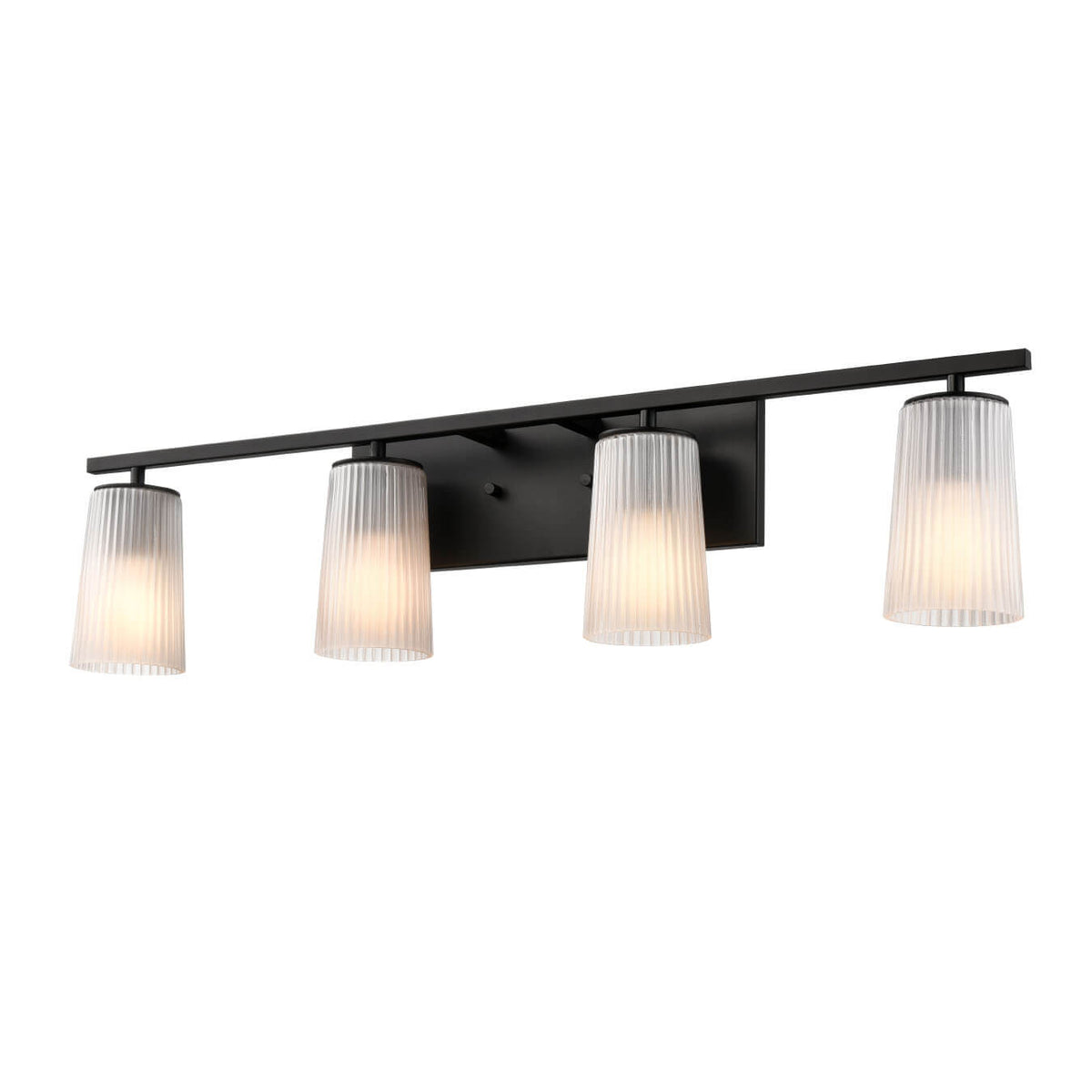 DVI LIGHTING LUCA 4 LIGHT VANITY EBONY DVP31344EB-RICE