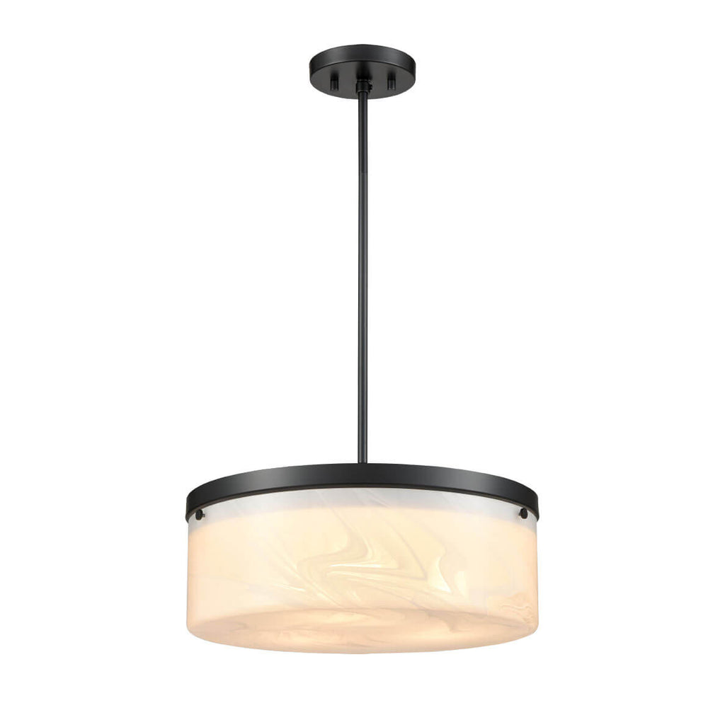 DVI LIGHTING BESSEMER 3LT PENDANT EBONY  DVP32105EB-MS