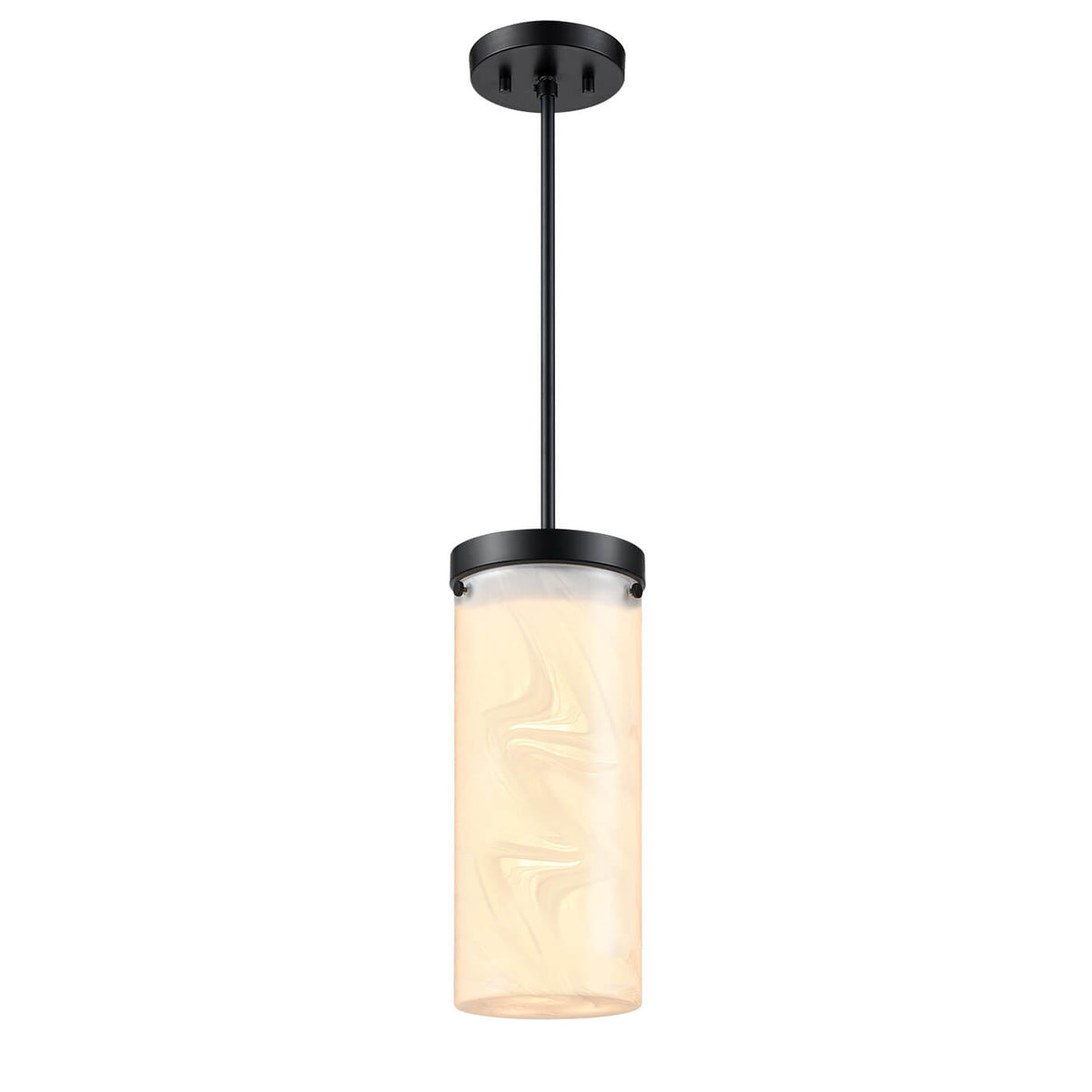 DVI LIGHTING BESSEMER 1 LT PENDANT EBONY  DVP32110EB-MS