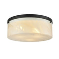 DVI LIGHTING BESSEMER 16" FLUSH MOUNT EBONY DVP32138EB-MS