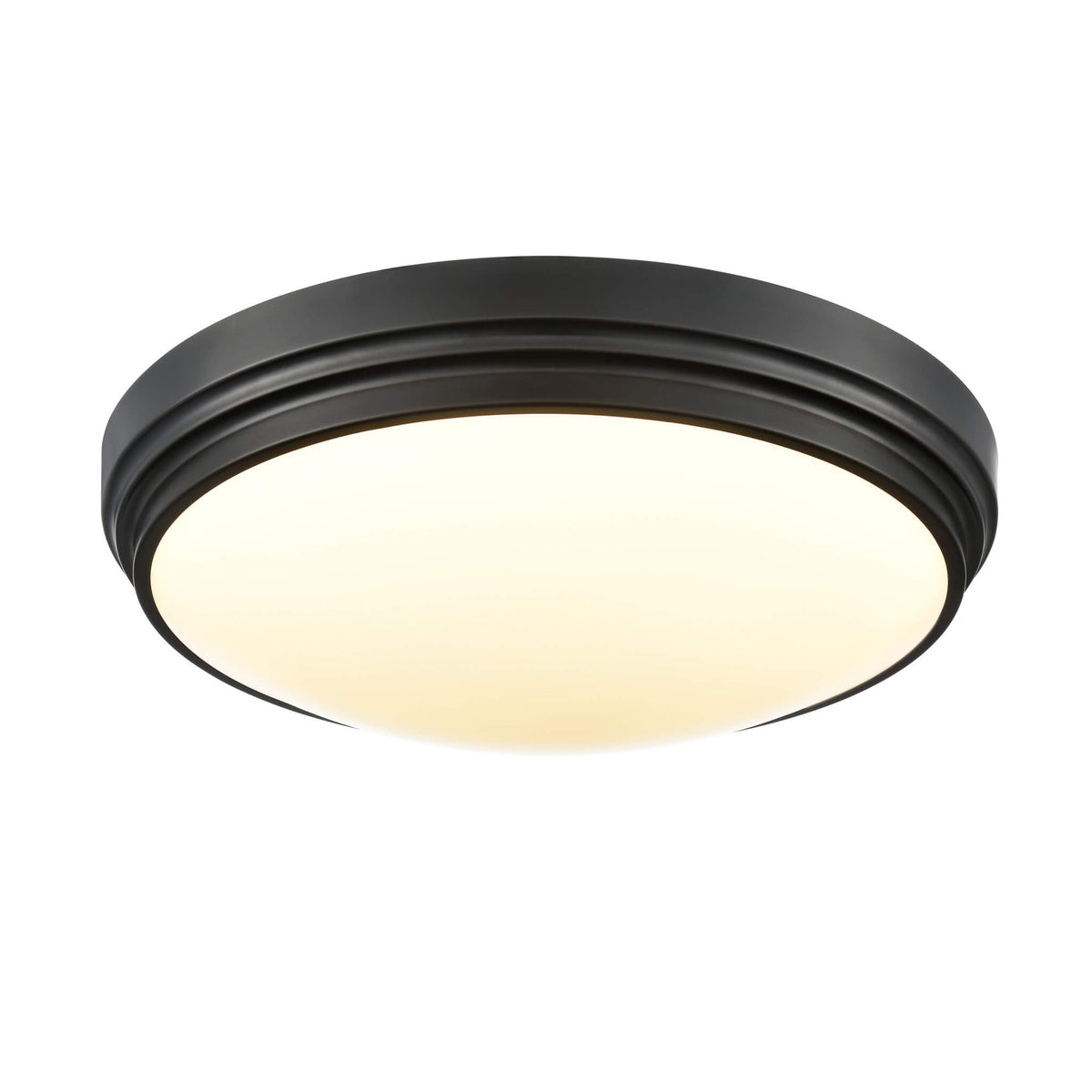 DVI LIGHTING ALGOMA 17" FLUSH MOUNT LCD EBONY DVP33048EB-5CCT