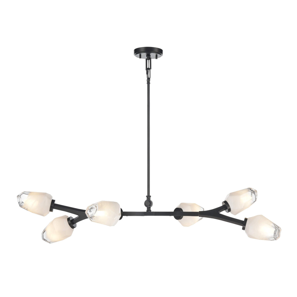 DVI LIGHTING JAVELIN 6 LT LINEAR EBONY DVP33202EB-ICE