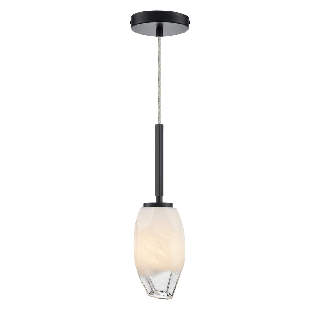 DVI LIGHTING JAVELIN MINI-PENDANT EBONY DVP33221EB-ICE