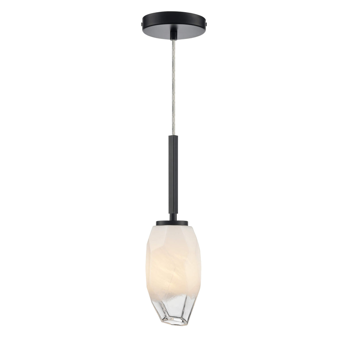 DVI LIGHTING JAVELIN MINI-PENDANT EBONY DVP33221EB-ICE