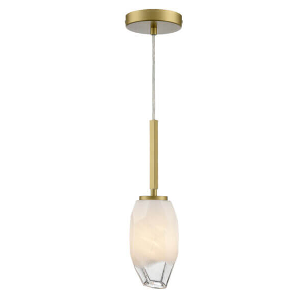 DVI LIGHTING JAVELIN MINI-PENDANT GOLD DVP33221GLD-ICE