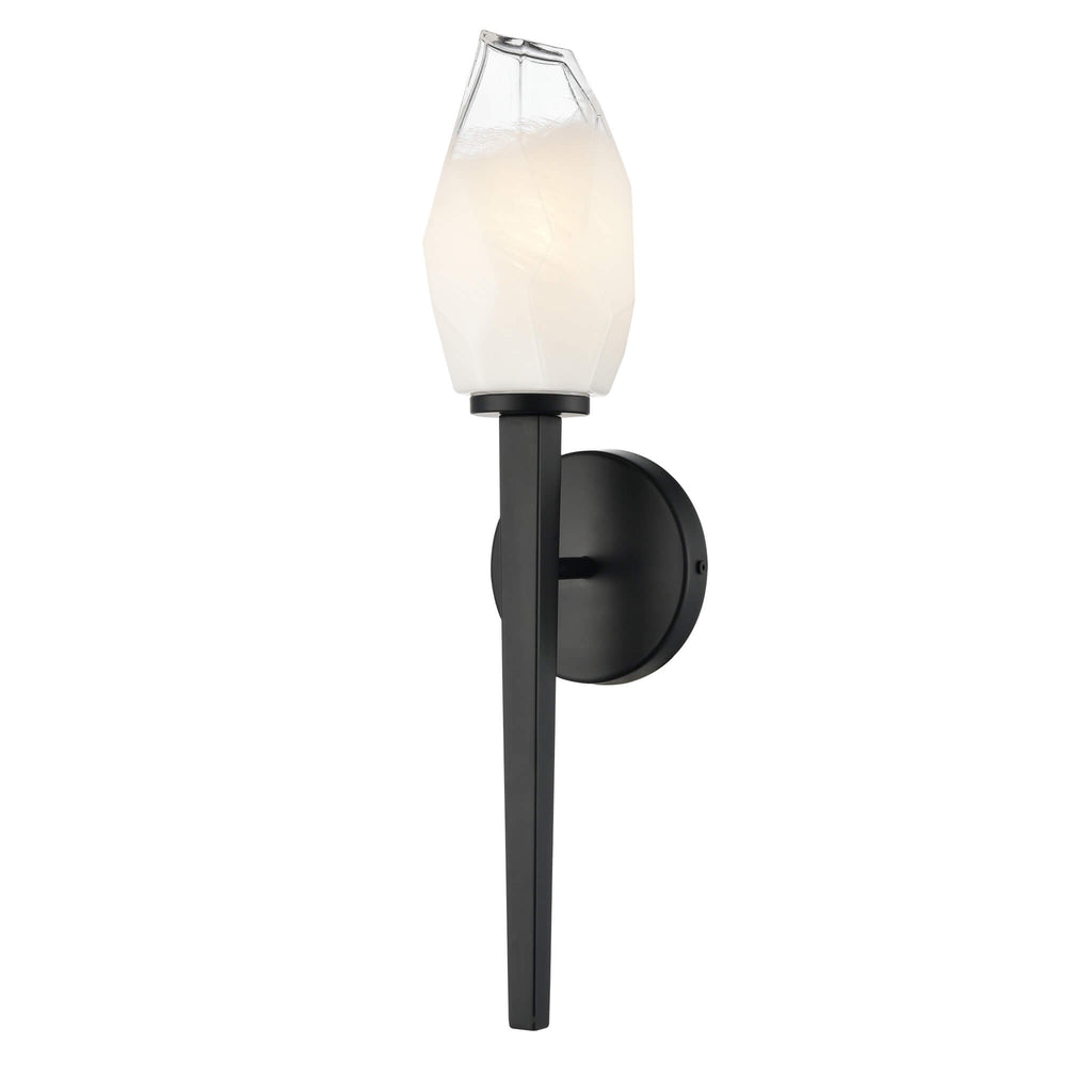 DVI LIGHTING JAVELIN SCONCE EBONY DVP33299EB-ICE