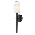 DVI LIGHTING JAVELIN SCONCE EBONY DVP33299EB-ICE