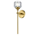 DVI LIGHTING SAMAR SCONCE BRASS DVP34601BR-CL