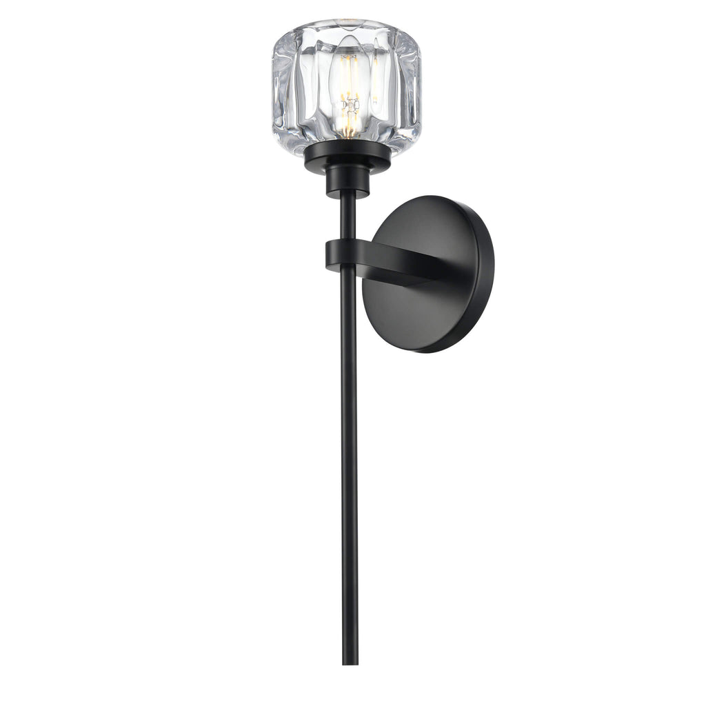 DVI LIGHTING SAMAR SCONCE EBONY  DVP34601EB-CL