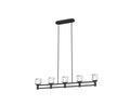 DVI LIGHTING SAMAR 5 LT LINEAR EBONY DVP34602EB-CL